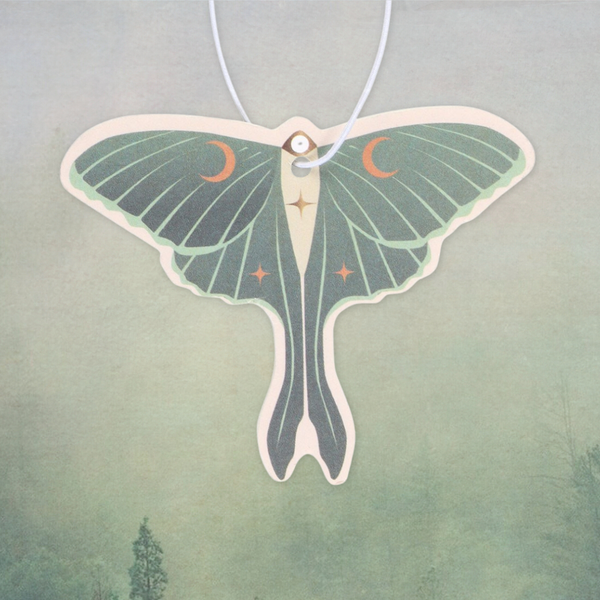 Apple Scented Luna Moth Air Freshener