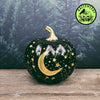 Star & Moon Pumpkin Ornament
