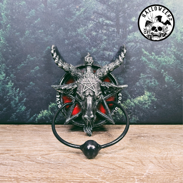 Baphomet Door Knocker