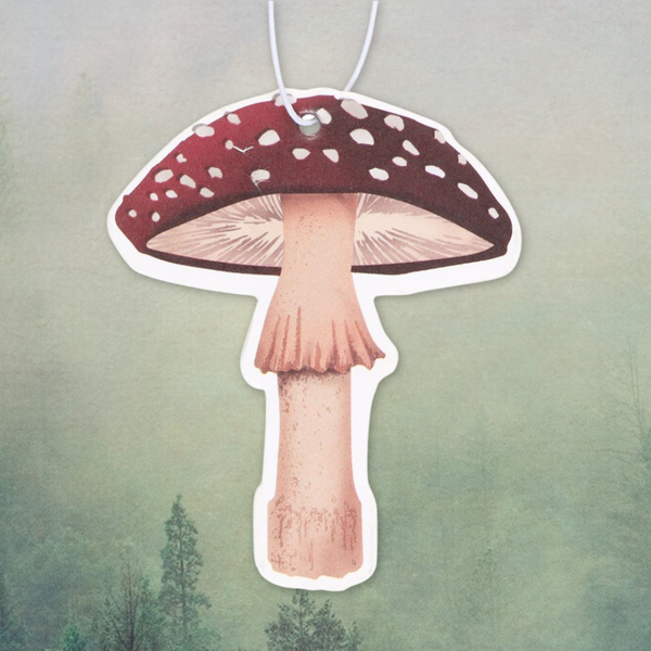 Peach Scented Forest Mushroom Air Freshener