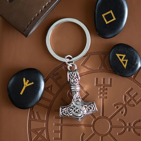 Mjolnir Hammer Keyring
