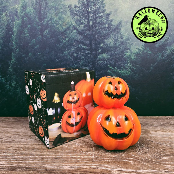 Stacking Pumpkins Backflow Incense Burner