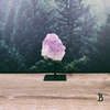 Amethyst Rough Cluster On Metal Stand