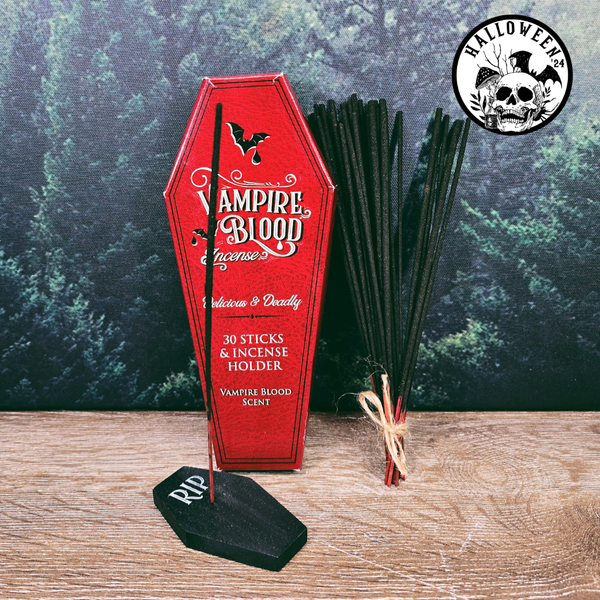 Vampire Blood Incense with Coffin Holder