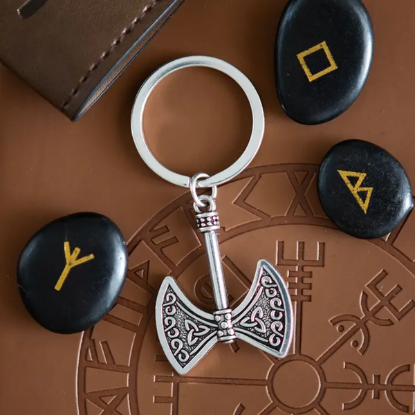 Axe of Power Keyring