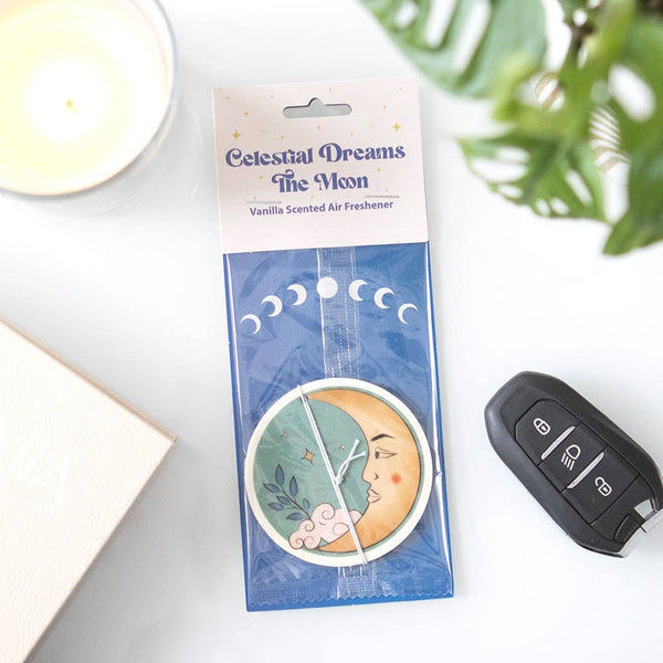 Vanilla Scented Moon Air Freshener