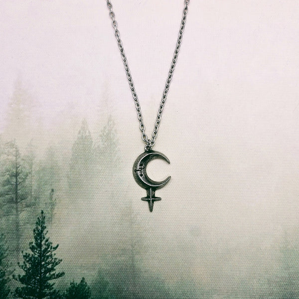 Lilith Pewter Necklace by Alchemy Gothic