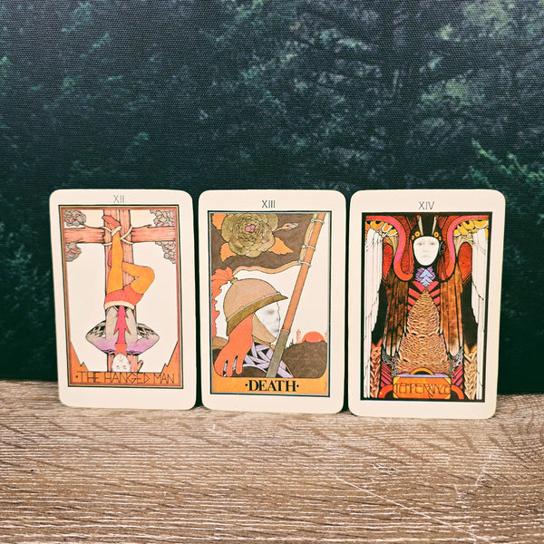 Rare Vintage 1970s First Edition Aquarian Tarot Full Deck