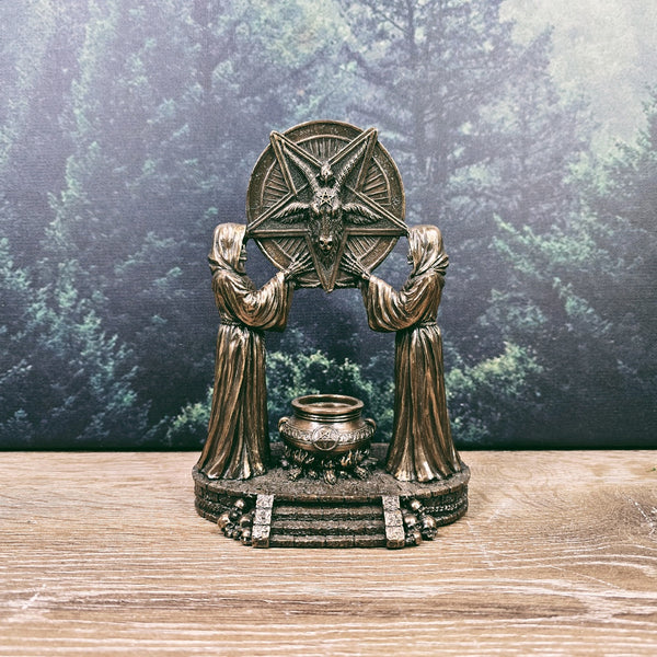 Sigil of Baphomet Backflow Incense Burner by Veronese Design