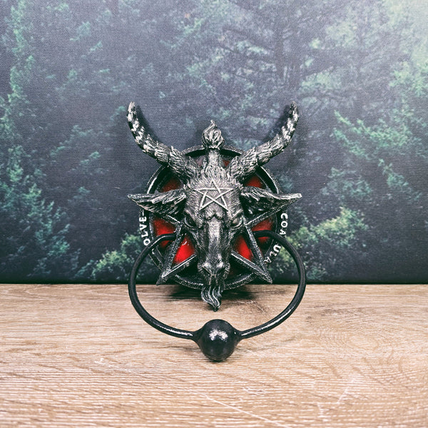 Baphomet Door Knocker