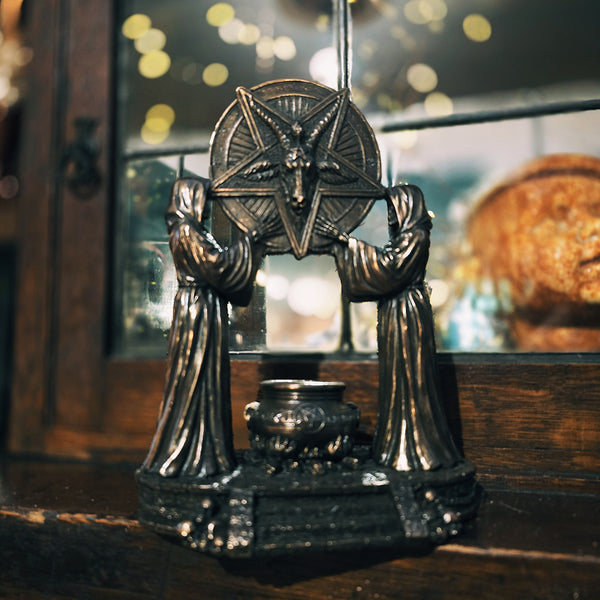 Sigil of Baphomet Backflow Incense Burner by Veronese Design