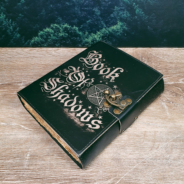 Leather Bound Book of Shadows Journal