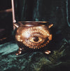 Ouija Print Cauldron Tealight Candle Holder