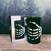 Skeleton Hand Black Ceramic Oil Burner