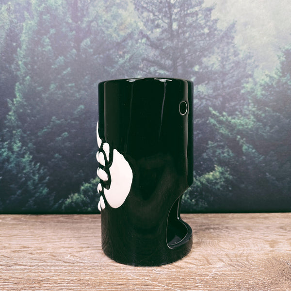 Skeleton Hand Black Ceramic Oil Burner