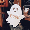 Boo! Ghost MDF Hanging Sign