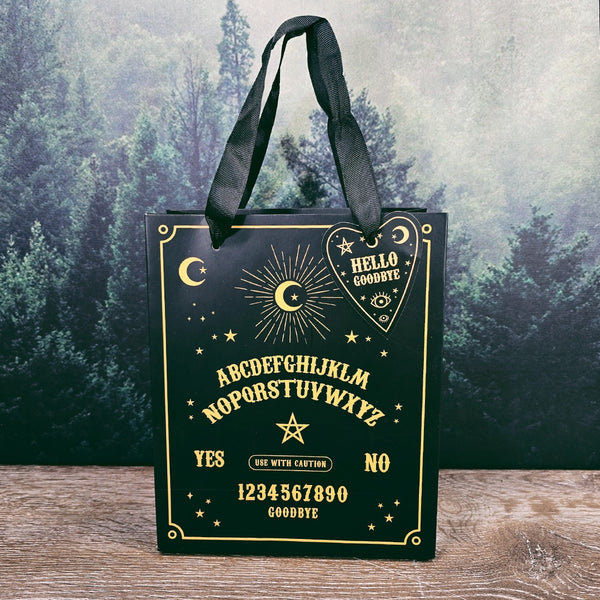Black And Gold Talking Board Gift Bag
