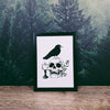 5 x 7 Framed Halloween Print