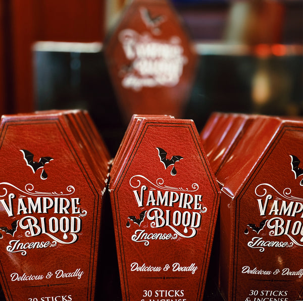 Vampire Blood Incense with Coffin Holder