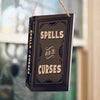 Spells and Curses Hanging MDF Sign