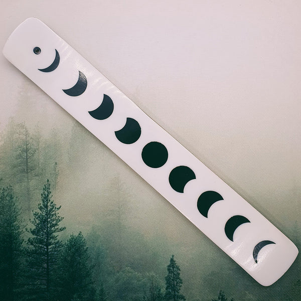 Resin Moon Phase Incense Ash Catcher