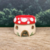 Mushroom House Tealight Holder