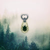 Antler-Horned Beetle Embedded in Resin Bottle Opener