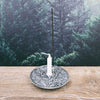 Round Triple Moon Candle/Incense Holder