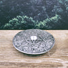 Round Triple Moon Candle/Incense Holder