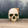 Mushroom Growth Skull Sculpture