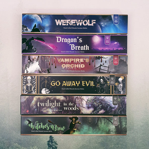 R Expo Mixed Incense Sticks - 15g Packs - Choose 1 Or 3 (Dragon, Zombie's, Vampire Blood)