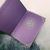 Embossed Purple Spell Book Journal