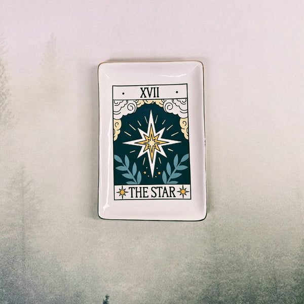 The Star Vintage Tarot Trinket Dish