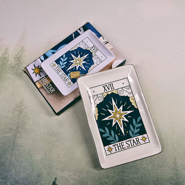The Star Vintage Tarot Trinket Dish