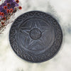 Round Pentagram Tealight + Incense Holder