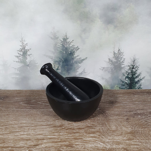 Cast Iron Mortar and Pestle