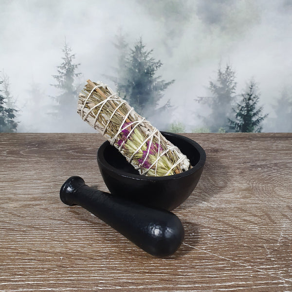 Cast Iron Mortar and Pestle