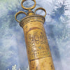 Joseph Gray & Son Brass Enema Syringe with Ivory Tip c.1840