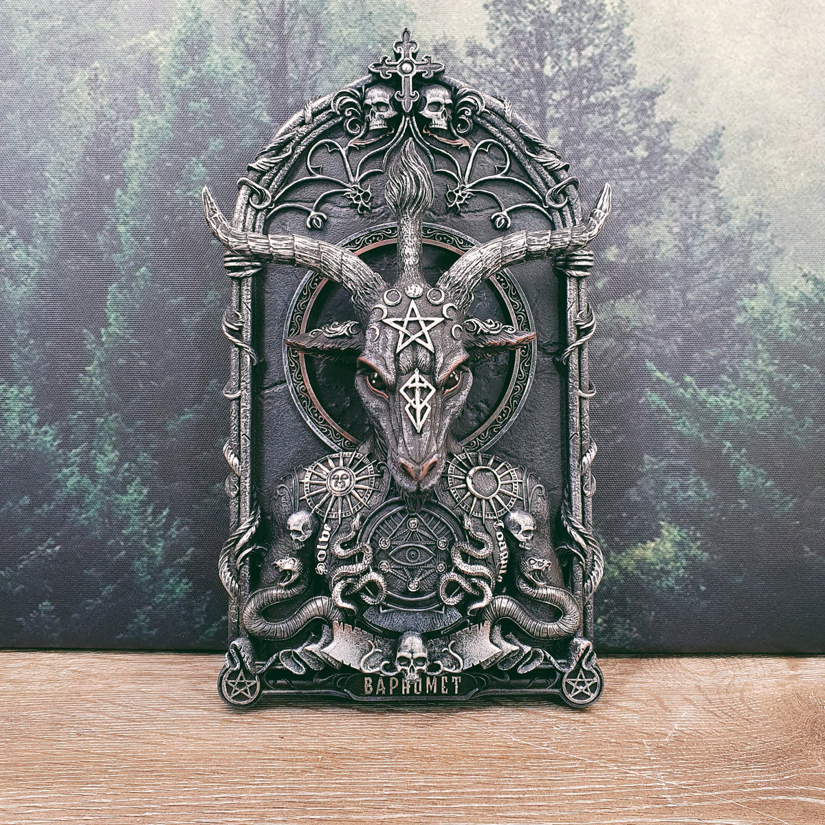 Baphomet's Invocation Wall Plaque