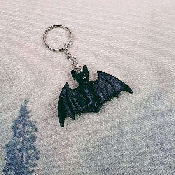 Black Bat Keyring