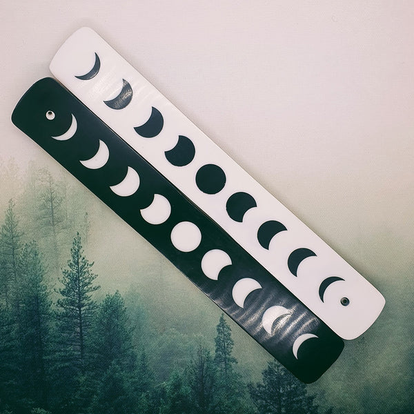 Resin Moon Phase Incense Ash Catcher