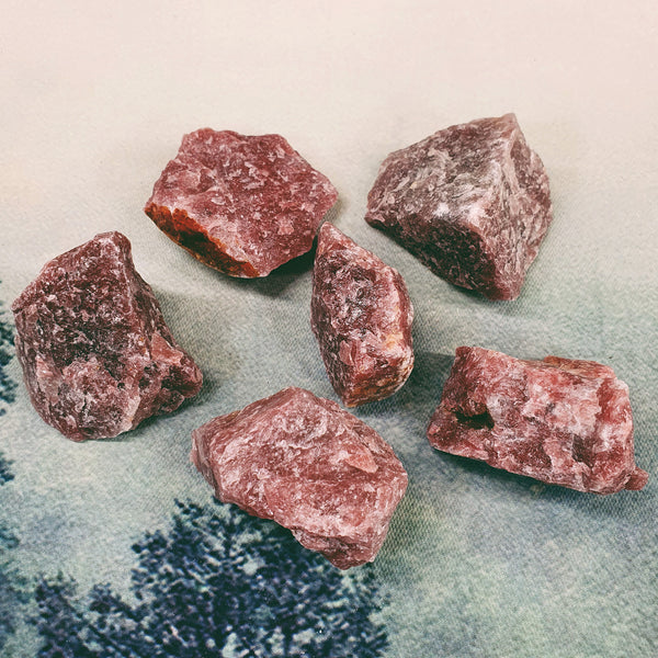 Raw Morganite Crystal Chunk