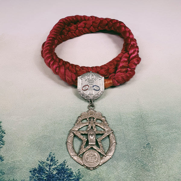 Vintage USA I.O.O.F Odd Fellows Ceremonial Rope Regalia c.1950s