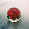 Rose Embedded in Resin Globe 60mm