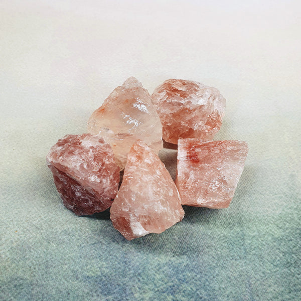 Raw Strawberry Quartz Crystal